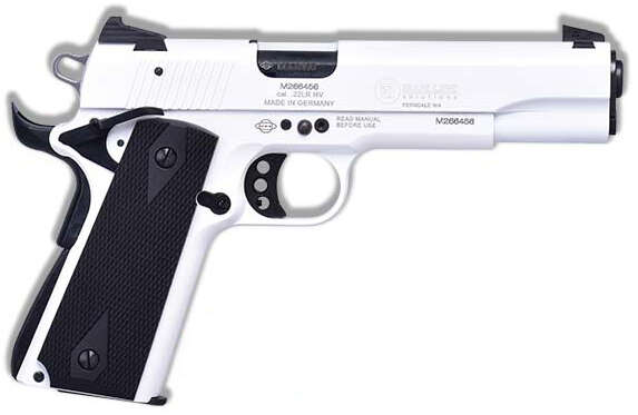 Handguns BLG GSG ZPAP M85 22LR BLG MAUSER 1911 22LR 5 WHITE BLACK GRIPS 10RD • Model: ZPAP M85